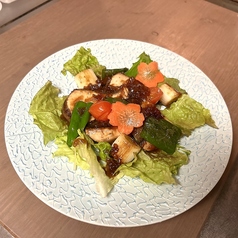 マグロのオニオンソース焼き