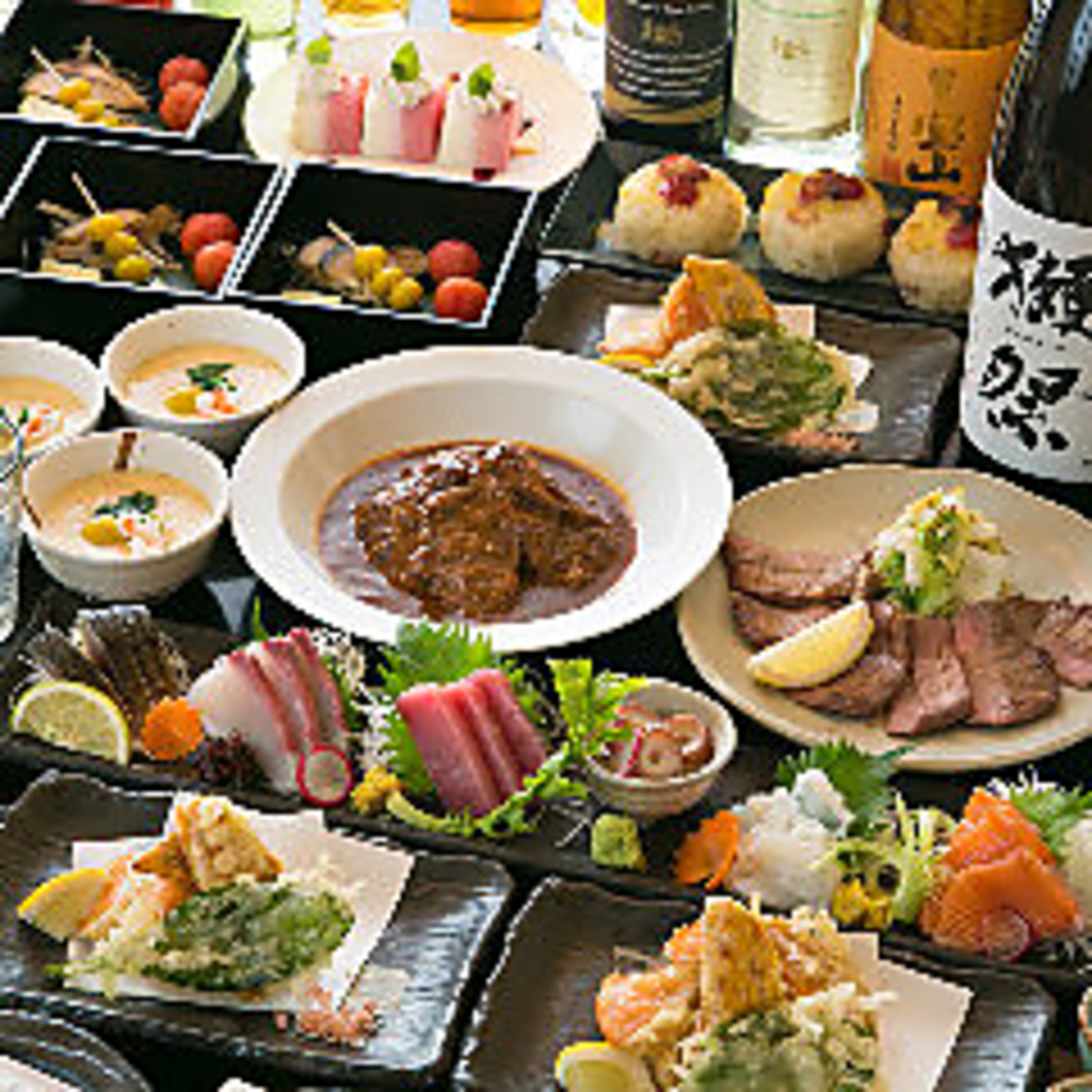 【宴会コース】季節感が味わえるコース！各種宴会の用途に合わせた飲み放題付きのコースをご用意！