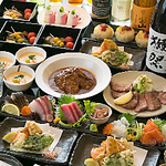 【宴会コース】季節感が味わえるコース！各種宴会の用途に合わせた飲み放題付きのコースをご用意！