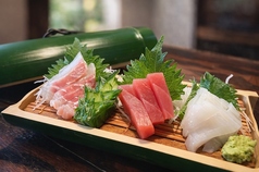 お刺身三点盛り