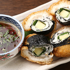 とろろチーズ磯辺揚げ