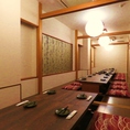 最大宴会人数35名様まで可◎個室の壁を取り払えば、大きな宴会が可能な個室宴会場に！！広島の夜を堪能できる日本酒・料理各種あります