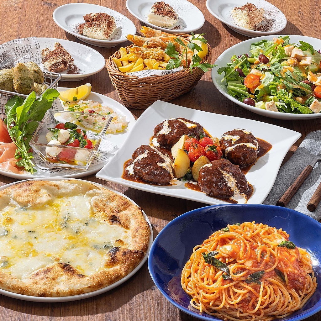 各種宴会などにラパウザのパーティプランがおすすめです♪飲み放題もお付けできます◎