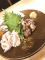 料理メニュー写真 シャポーン鶏のお刺身