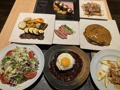 創作cafe diningてっぱんやのコース写真