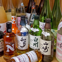 プレミアム焼酎も豊富♪