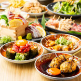 【エンドレス◆圧巻の食べ飲み放題プラン】前菜からサラダ、グレードUPした焼き物・揚げ物まで破格の内容で新登場★大人気の肉寿司や焼き鳥はもちろん、旨味溢れる鮮魚メニューや自慢のお鍋も全て食べ放題です◎時間を忘れてたっぷり楽しめる特別なひと時を、各種宴会や飲み会でぜひご利用ください！