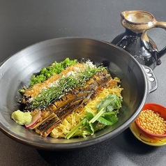 焼き穴子と鯛のひつまぶし