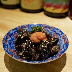 キクラゲ明太和え