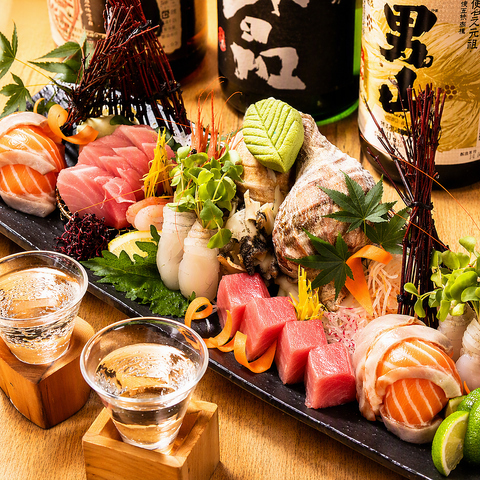 北海道の野菜・魚介、日本酒・焼酎など充実。宴会・仕事帰り・大人のデート・接待に◎