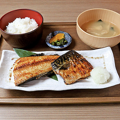 とろさば縞ほっけ定食