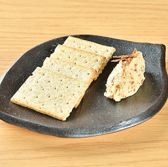 無花果チーズクラッカー添え