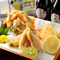 天ぷら盛り合わせ各種