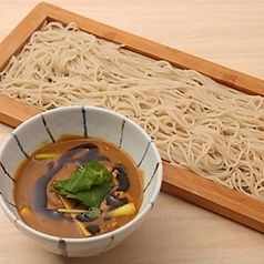 国産厳選豚の黒カレーつけそば