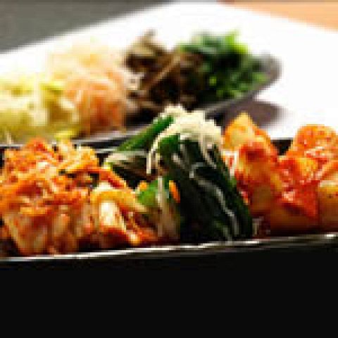 キムチ盛合わせ