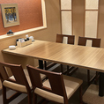 人数に合わせてお席のご用意が可能です◎