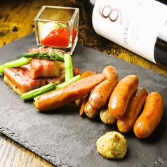 マテラウインナー三種盛り