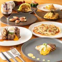 【誕生日・記念日に】黒毛和牛・鰤・雲丹・季節野菜など鉄板創作料理全8品120分飲み放題付き4500円（税込）の写真