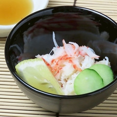 本ズワイ蟹酢