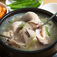 サムゲタン 半羽(ライス付)