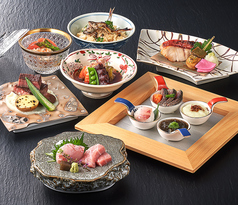 新潟グランドホテル 日本料理レストラン 静香庵のコース写真