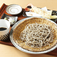 産地にこだわった香り高い蕎麦が自慢！