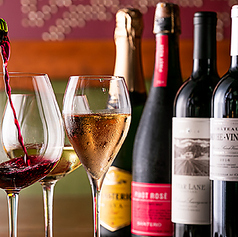 ワインリストも！グラスでも！