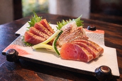 お刺身あぶり三種