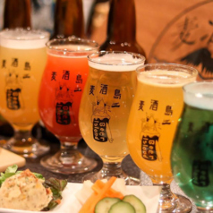 麦酒島 ビアアイランド omotechoのコース写真