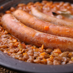 ＊レンズ豆とソーセージの煮込み＊