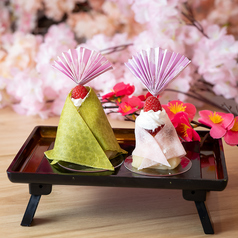 【アフタヌーンティー×女子会】SNS映え 和スイーツ　お雛カフェ　原宿の特集写真