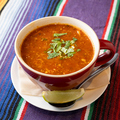 料理メニュー写真&nbsp;スパイシー トルティーヤスープ
