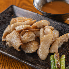 鶏焼き皮(タレ・塩)