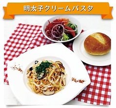 明太子クリームパスタ