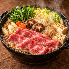 和牛の極上すき焼き鍋