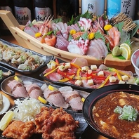 豪華盛り合わせ！飲み放題付きコース◎