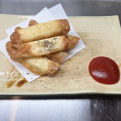 チーズのカリカリ揚げ