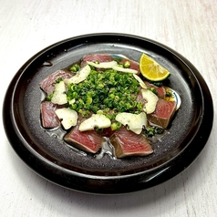 ブリにんにくポン酢