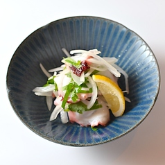 タコぶつと青じそのさっぱり和え