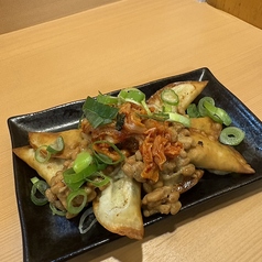 納豆キムチ揚げ餃子