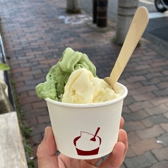 「グルグルジェラート」北海道ジェラートがゆきかげで食べられますの写真