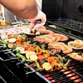 本格プロ仕様の大型BBQグリルをご利用いただけます！