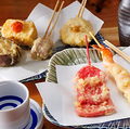 料理メニュー写真&nbsp;天ぷら盛り合わせ 7種