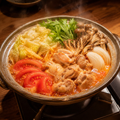 トマト鶏鍋(1人前)