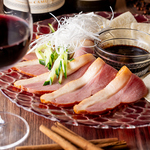 冷製スモークした鴨のカルパッチョ～北京ダックスタイル～他には無い！これぞアジアンビストロ料理♪