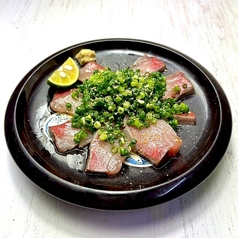ブリのネギ塩ごま油