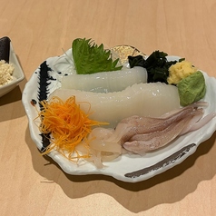 イカ刺し(白いか)
