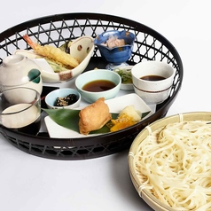 【籠盛り御膳】稲庭うどん