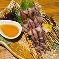 料理メニュー写真&nbsp;ホタルイカレバ刺し風