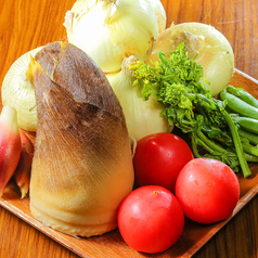 季節によって産地を選んで仕入れする厳選食材♪